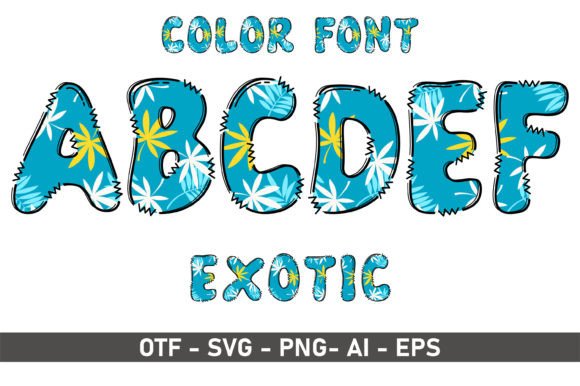 Exotic Typography: Crafting Playful & Artistic Design Narratives
