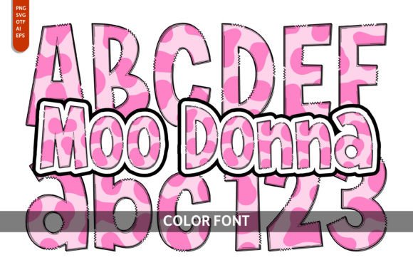 Exploring the Playful Typography of Moo Donna