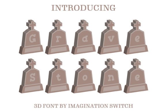 Gravestones 3D: A Bold Typographic Asset for Modern Design