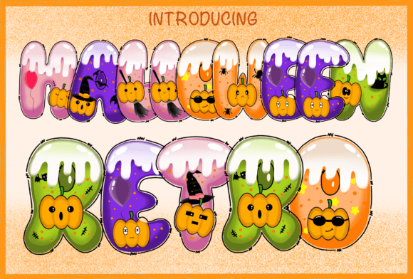Halloween Retro: Vintage Charm for Modern Spooky Designs