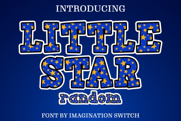 Little Star: A Color Font for Modern Visual Impact