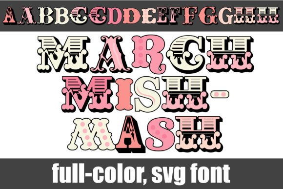 Mishmash Mom: The Full-Color SVG Font for Bold Branding