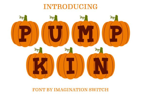 Pumpkin: A Colorful Font for Creative Design