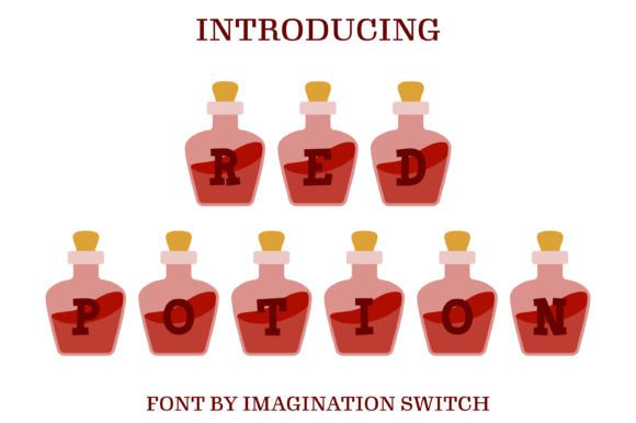 Red Potion: The Dynamic Font for Modern Design
