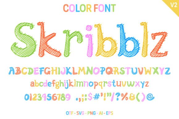 Skribblz V2: Playful Typography for Modern Design