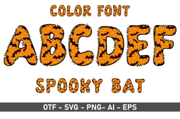 Spooky Bat: Unleashing Playful Typography in Modern Design