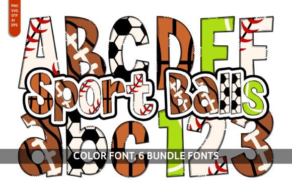 Sport Balls Bundle: Dynamic Assets for Modern Design