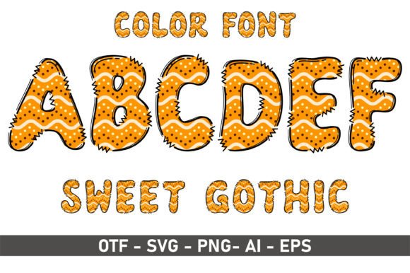 Sweet Gothic: A Playful Typeface for Modern Design